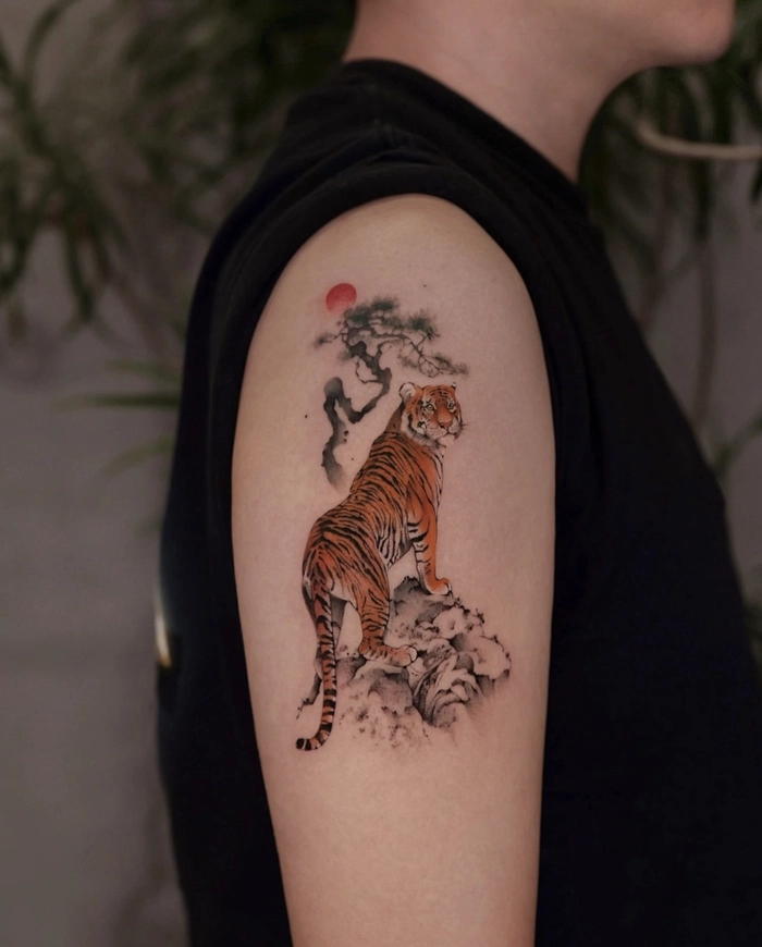 hình xăm hợp tuổi mang vẻ đẹp trang nhã và ý nghĩa tâm linh