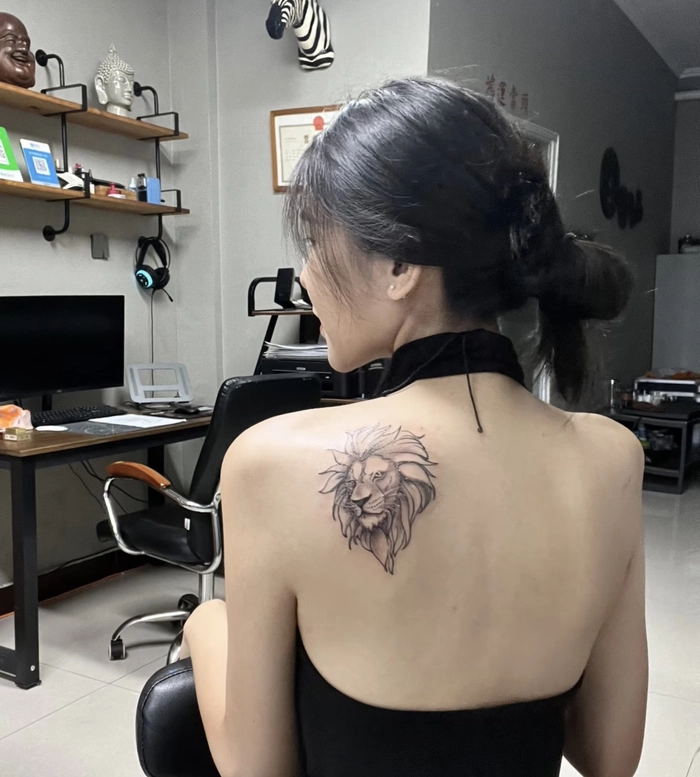 hình xăm hợp tuổi tượng trưng cho sự kiên định và bản lĩnh