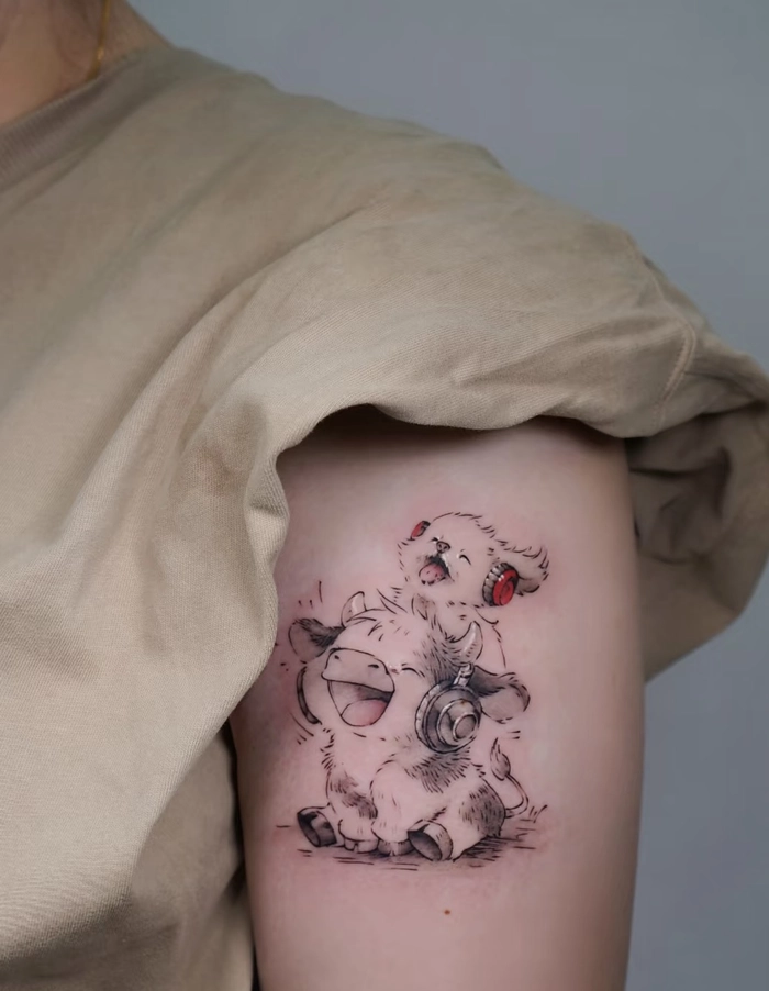 hình xăm hợp tuổi tượng trưng cho sự thịnh vượng và hạnh phúc