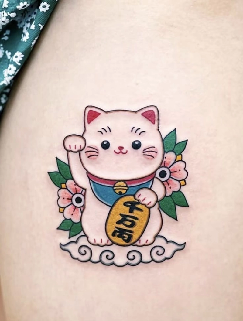 hình xăm linh vật canh giữ biểu tượng của lòng tin và sức mạnh