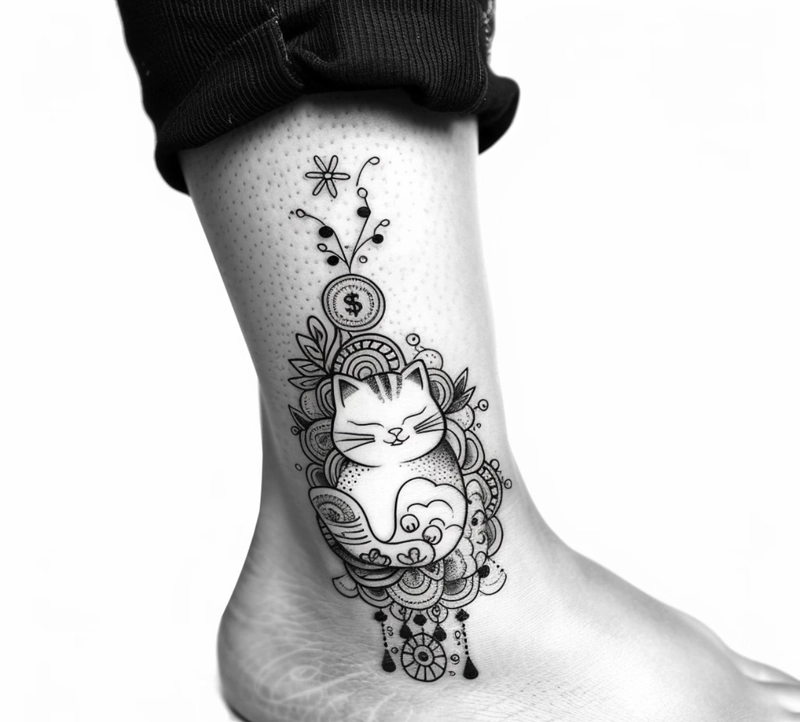 hình xăm linh vật canh giữ giúp trấn áp tà khí