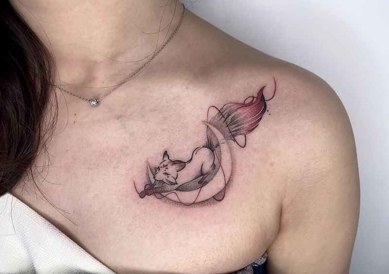 hình xăm linh vật canh giữ giúp tránh xa vận hạn