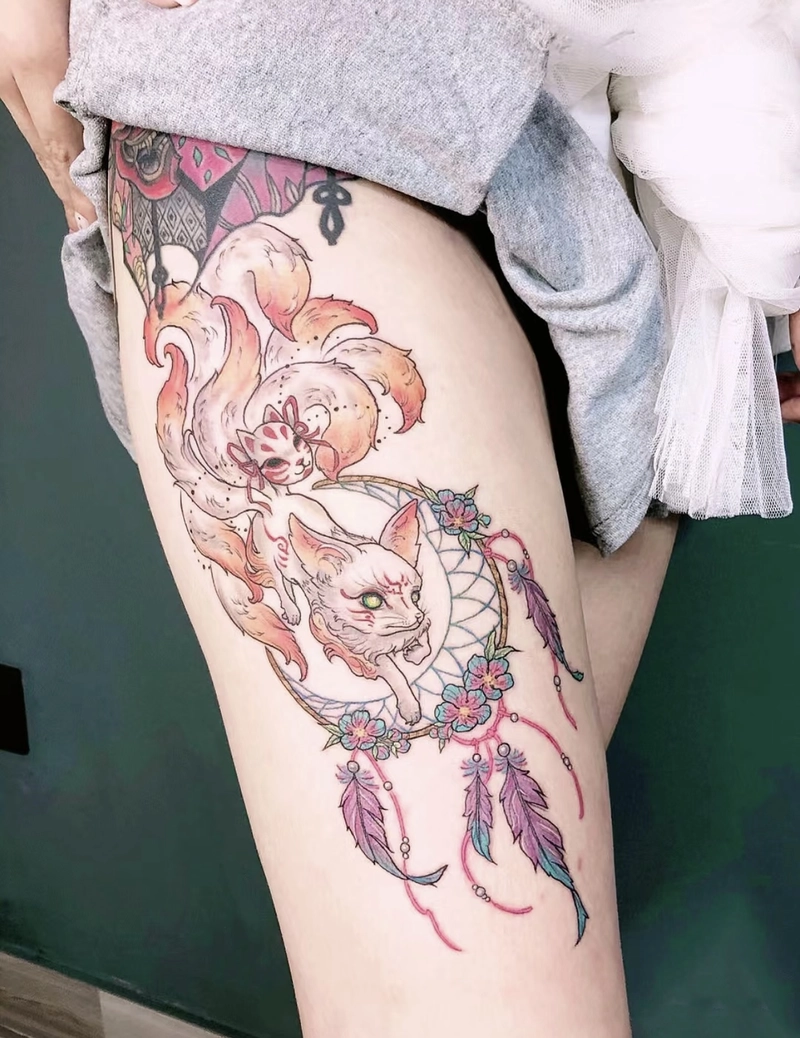 hình xăm linh vật canh giữ phong thủy giúp hóa giải xui rủi