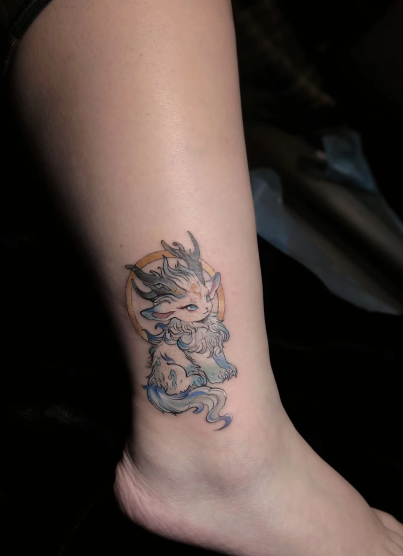 hình xăm long lân quy phụng mang năng lượng cao quý