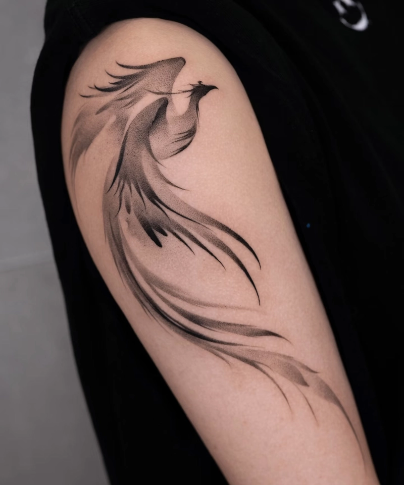 hình xăm long lân quy phụng thể hiện ước vọng thành công