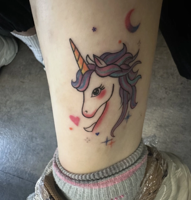 hình xăm long lân quy phụng tượng trưng cho sự hưng thịnh và đoàn kết