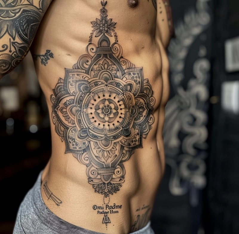 hình xăm mandala được nhiều người yêu thích vì ý nghĩa sâu sắc