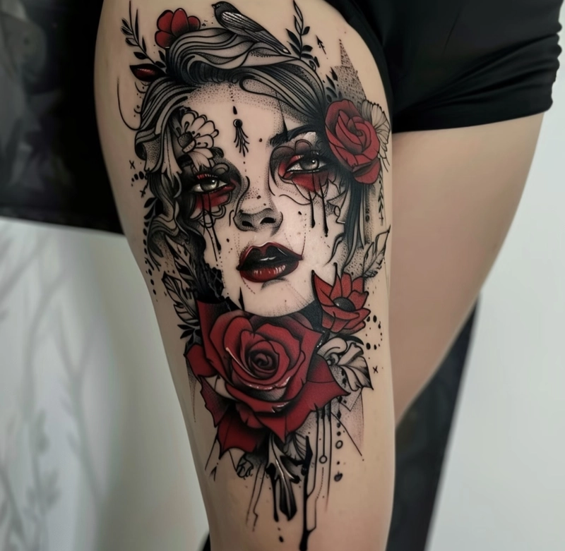 hình xăm mandala là biểu tượng của vòng tuần hoàn tự nhiên