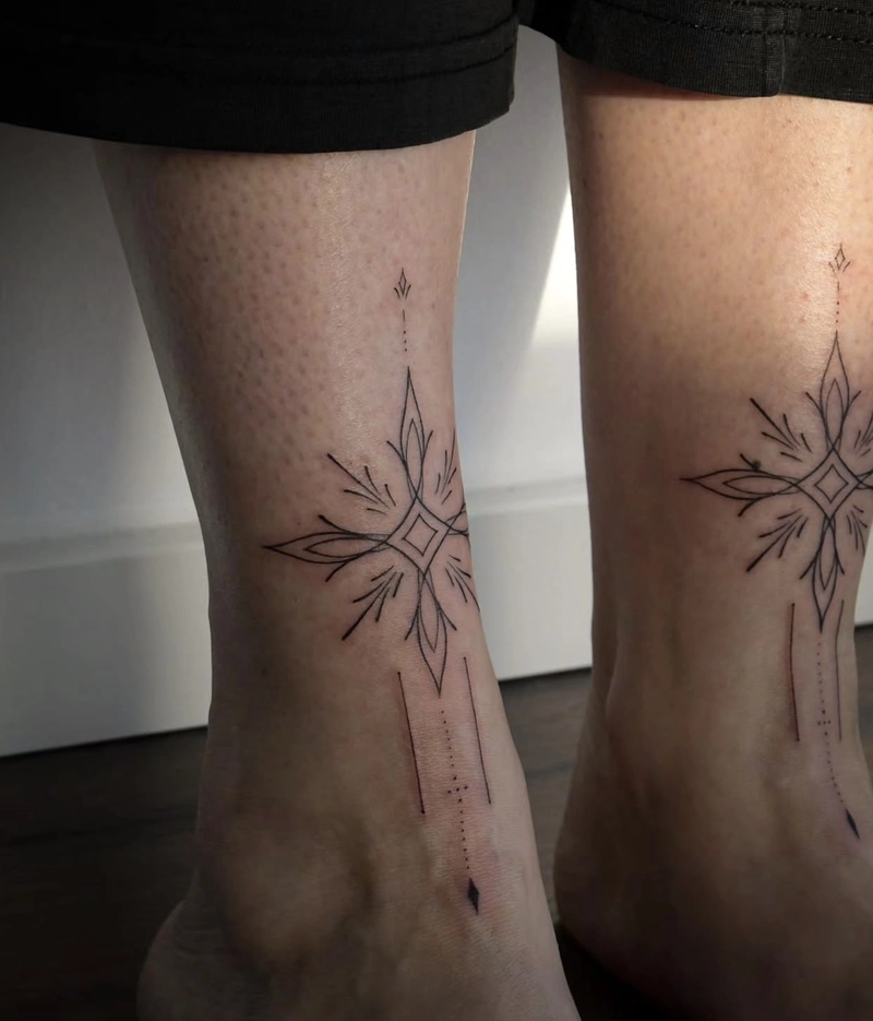 hình xăm mandala mang lại cảm giác cân đối và trật tự