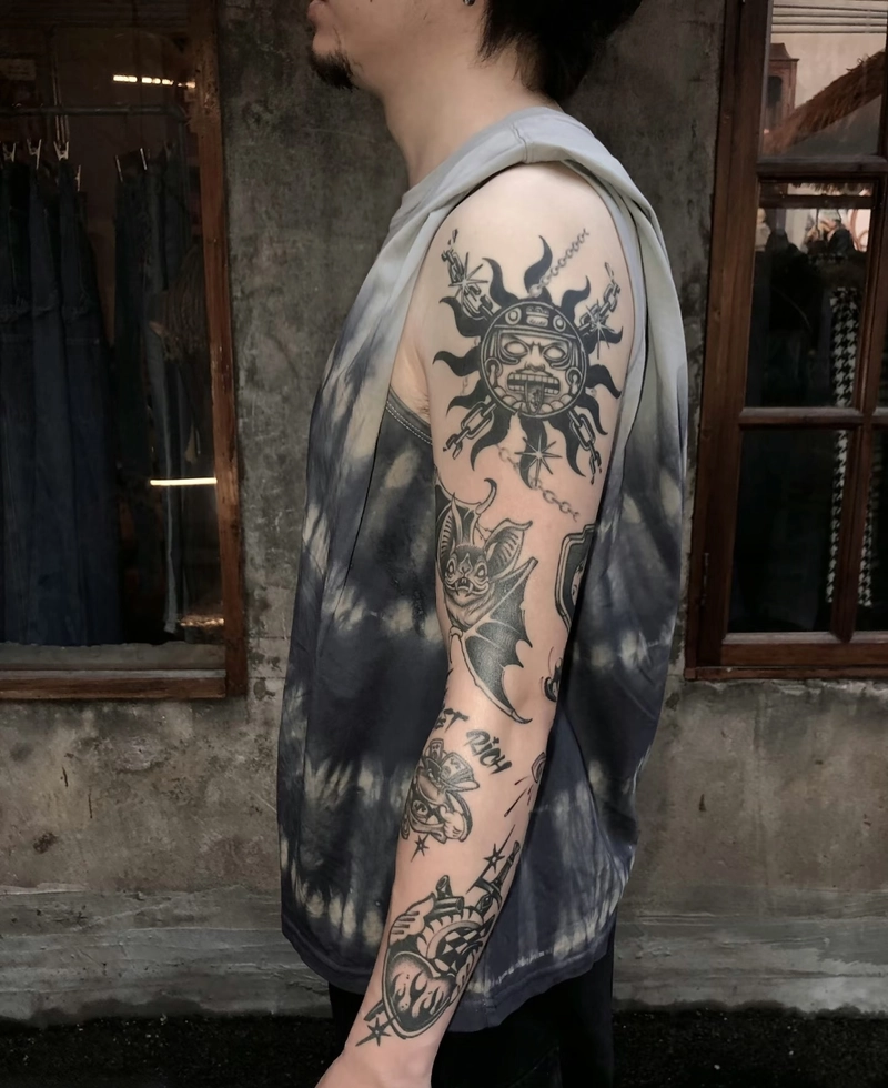 hình xăm nghệ thuật full tay hình xăm nghệ thuật full tay