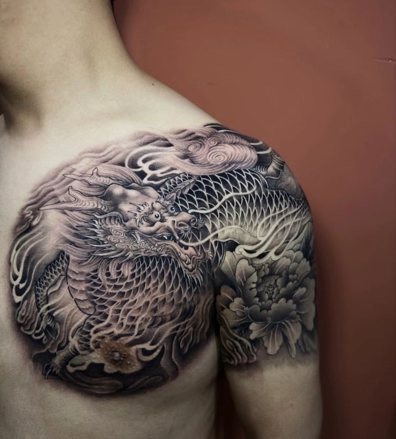 hình xăm ngực cho nam hình xăm ngực cho nam