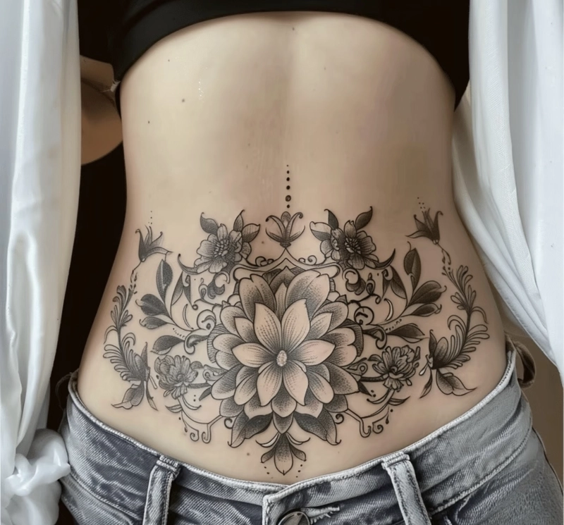 hình xăm phong cách độc lạ cho nữ