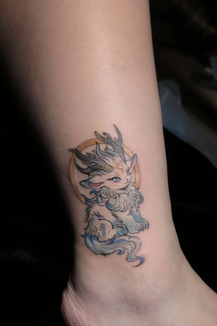 hình xăm phong thủy được xem là biểu tượng của sự trường thọ