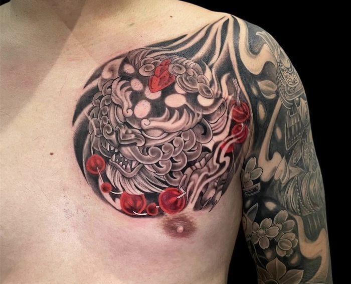 hình xăm phong thủy được xem như bùa hộ mệnh bảo vệ thân chủ