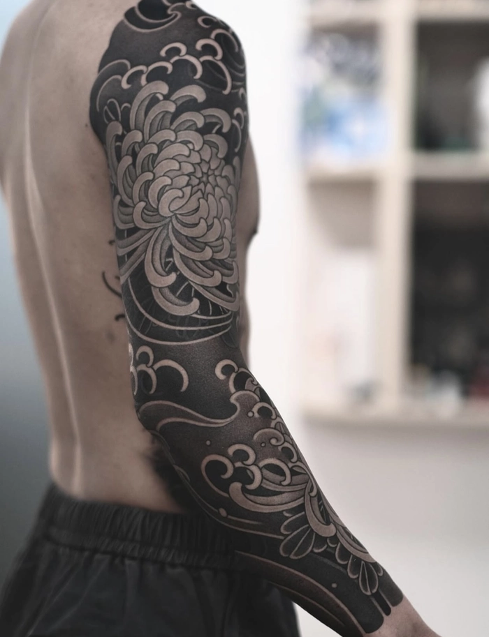 hình xăm phong thủy hợp mệnh được xem là lá bùa hộ thân mạnh mẽ