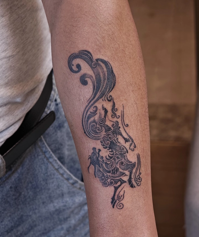 hình xăm phong thủy hợp mệnh giúp hóa giải điềm xấu và thu hút điều tốt