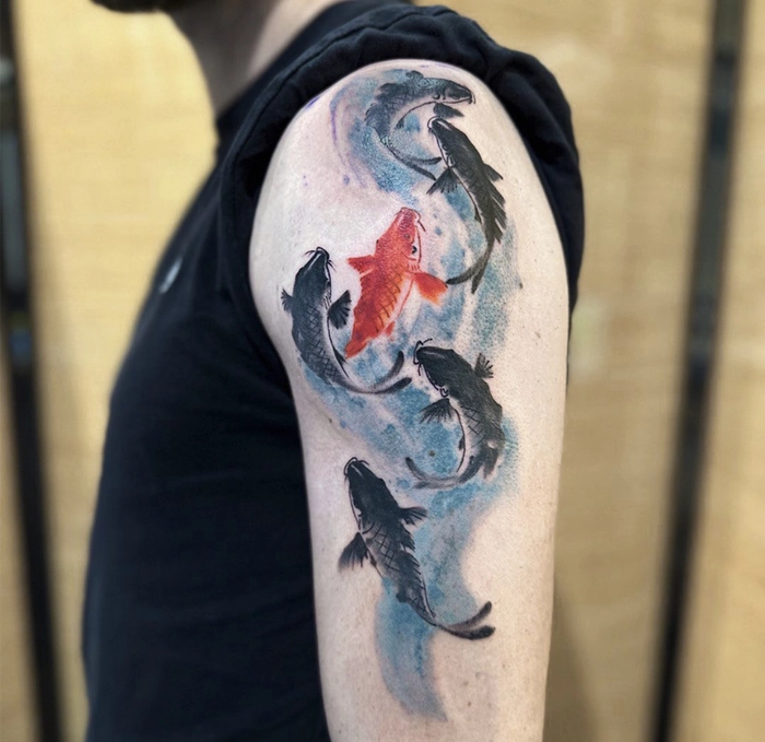 hình xăm phong thủy hợp mệnh mang lại nguồn năng lượng mạnh mẽ và tích cực