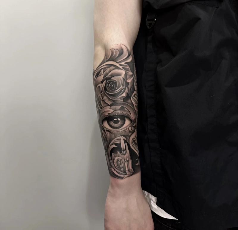 hình xăm phong thủy hợp mệnh mộc nam