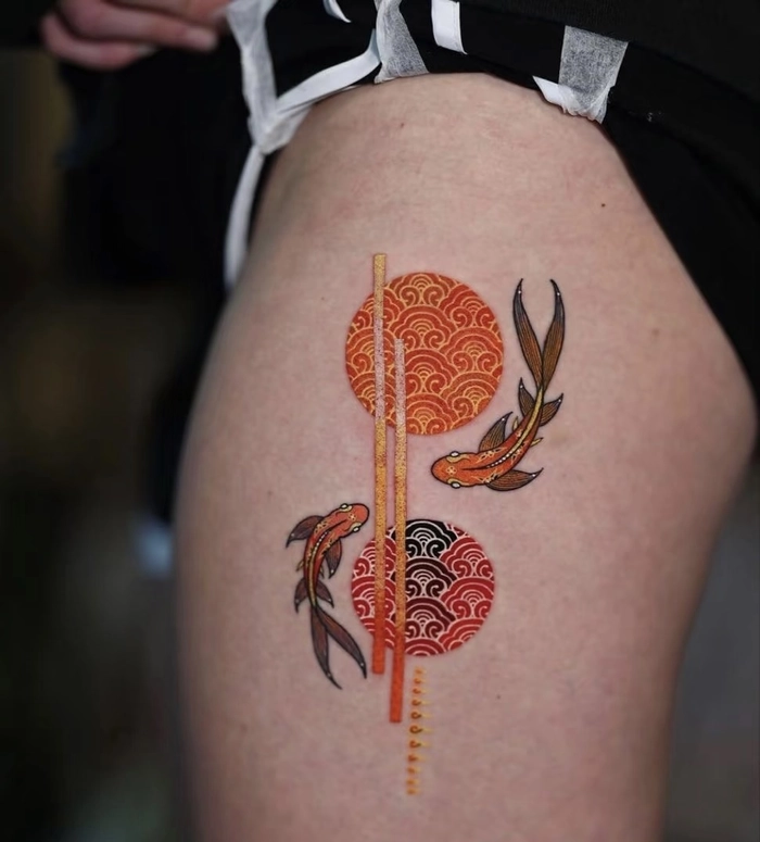 hình xăm phong thủy hợp mệnh thể hiện mong muốn hướng đến cuộc sống bình an