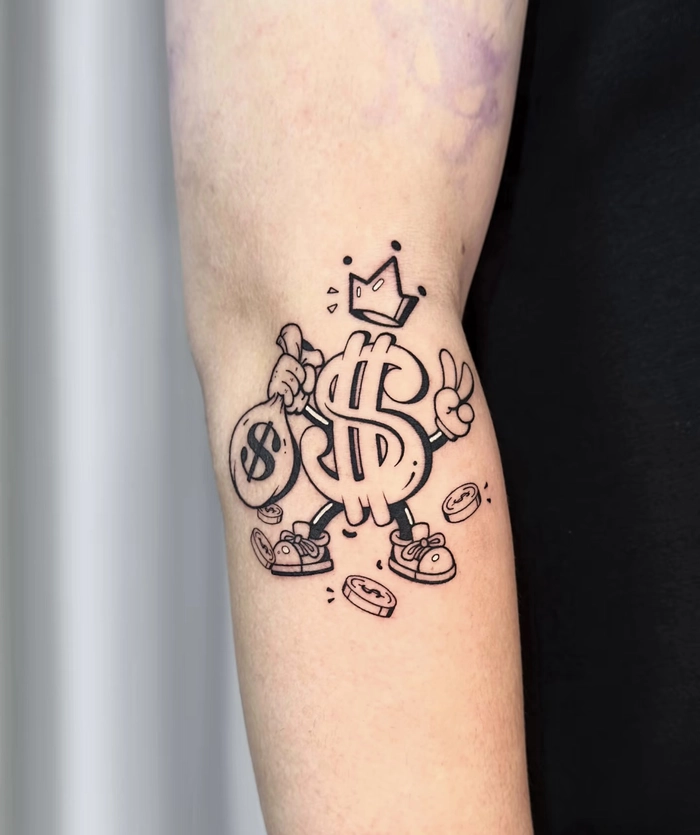 hình xăm phong thủy hợp mệnh thể hiện niềm tin vào sức mạnh tự nhiên