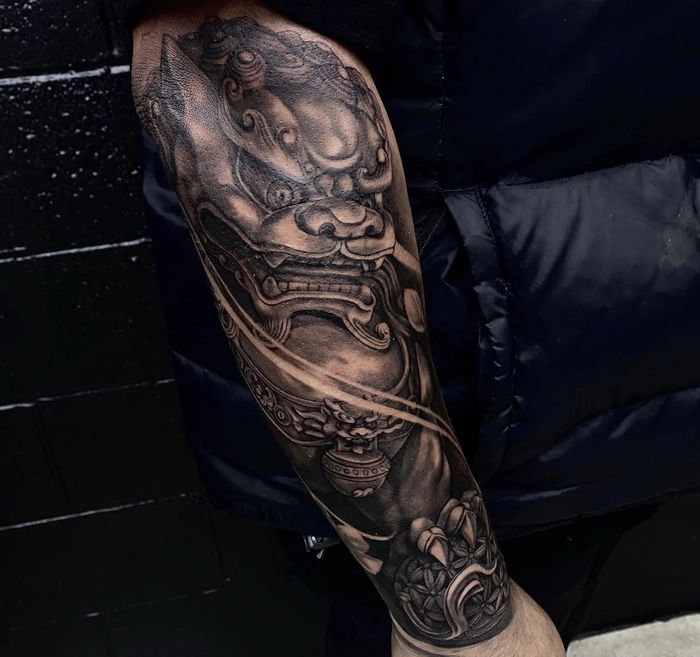 hình xăm phong thủy hợp mệnh tượng trưng cho sự phát triển bền vững