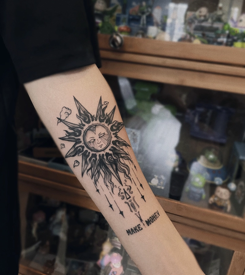 hình xăm phong thủy mang lại bình an cho nam