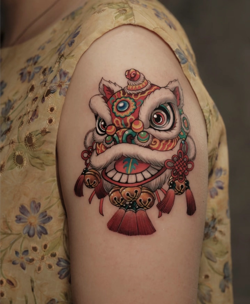 hình xăm phong thuỷ may mắn nhẹ nhàng và sâu sắc