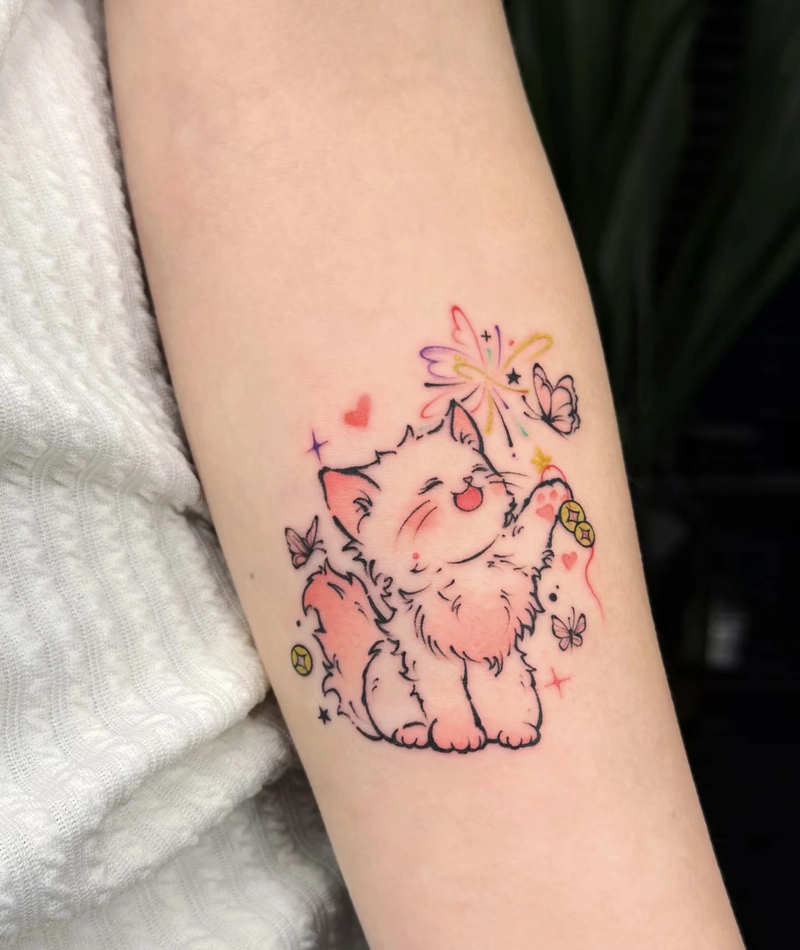 hình xăm phong thuỷ may mắn thể hiện khát vọng tốt lành