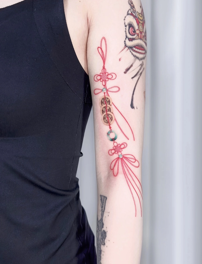 hình xăm phong thuỷ may mắn thu hút vận khí tốt