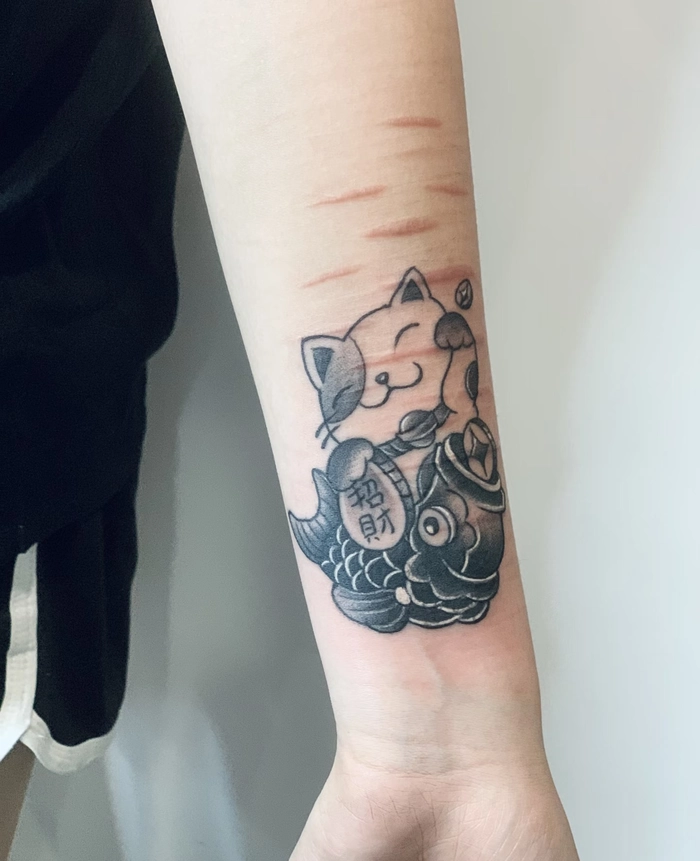 hình xăm phong thủy thể hiện mong muốn vượt qua khó khăn thử thách