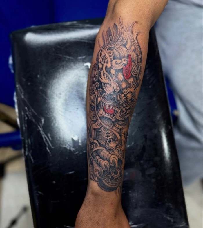 hình xăm phong thủy thể hiện niềm tin vào vận mệnh và tài lộc