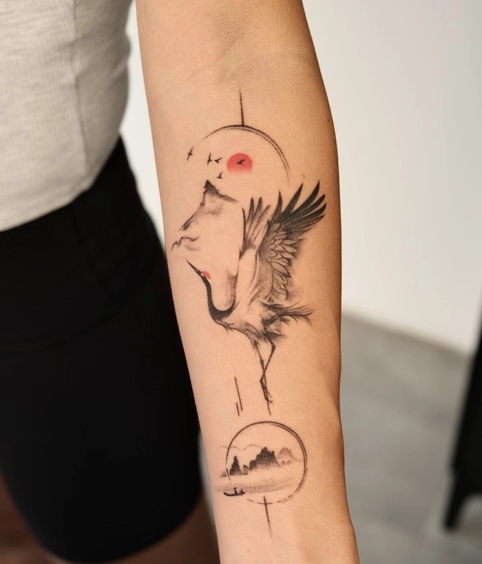 hình xăm phong thủy thể hiện sự tôn trọng đối với các yếu tố ngũ hành