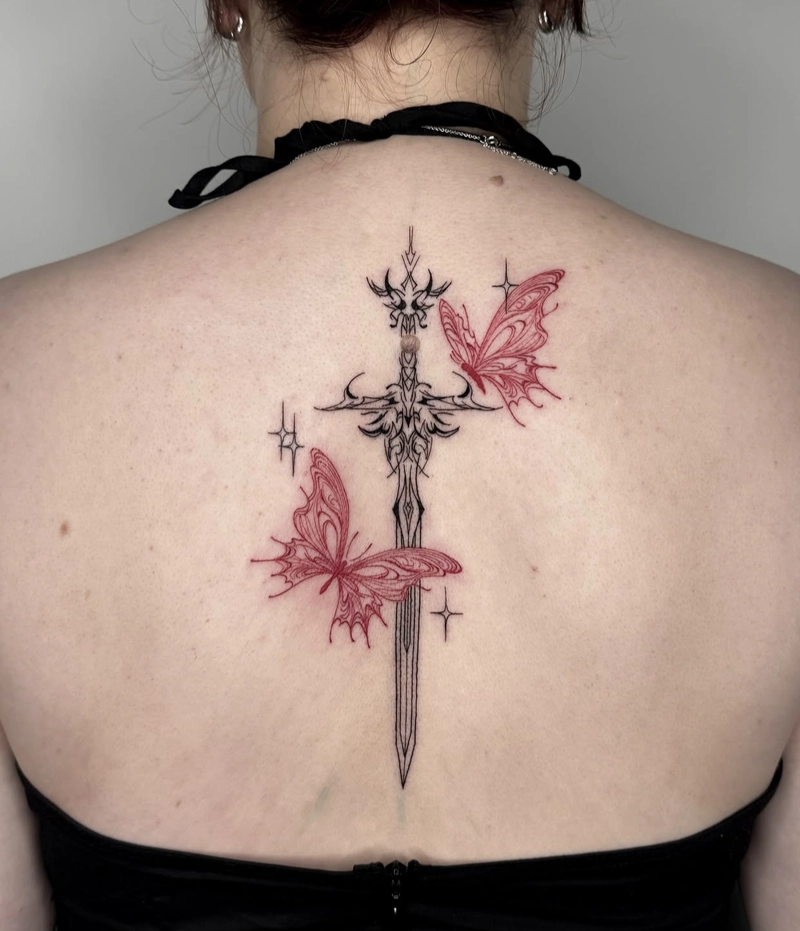 hình xăm phong thuỷ trừ tà độc đáo