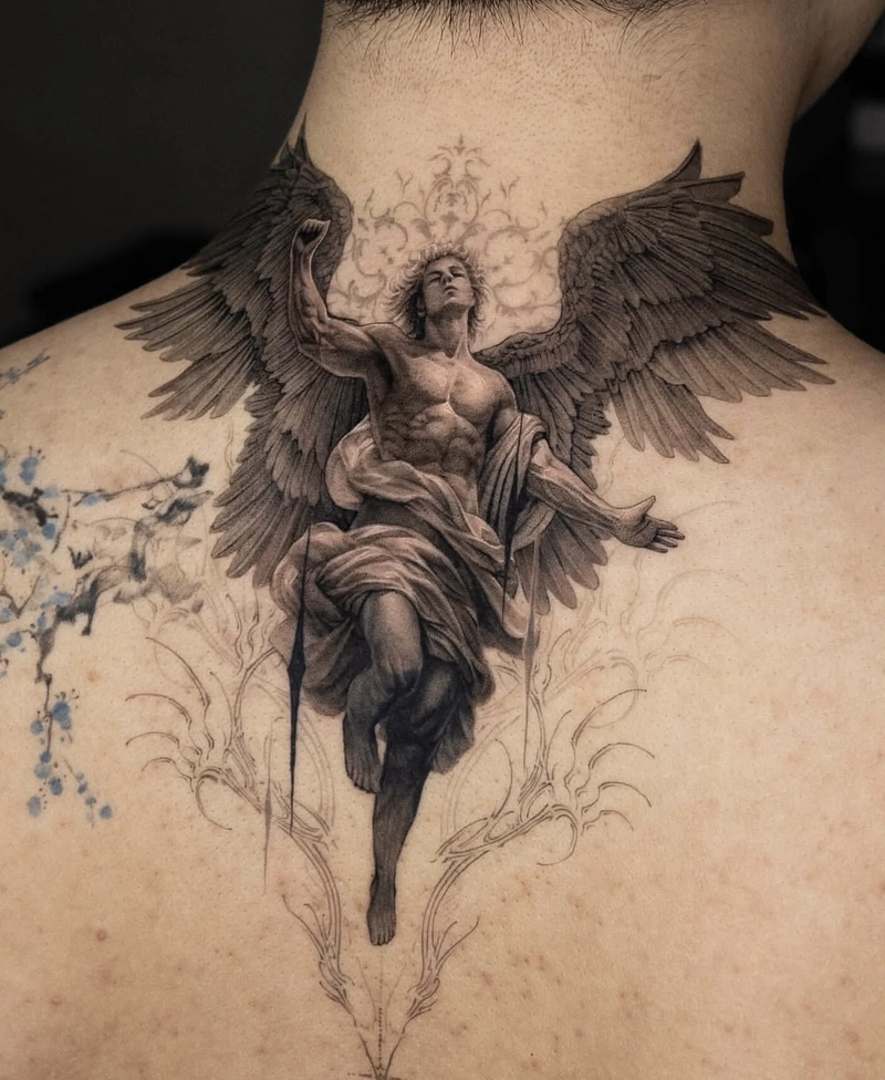 hình xăm phong thuỷ trừ tà linh thiêng