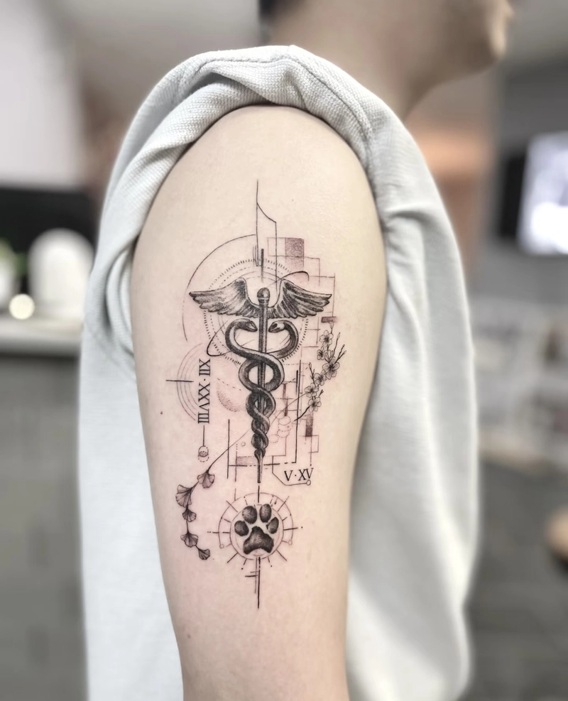 hình xăm phong thuỷ trừ tà mang lại sự an tâm