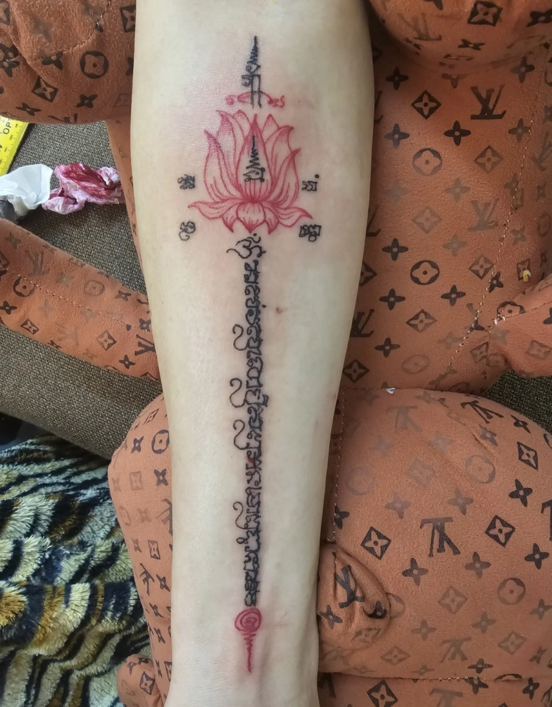 hình xăm phong thuỷ trừ tà mạnh mẽ và linh ứng