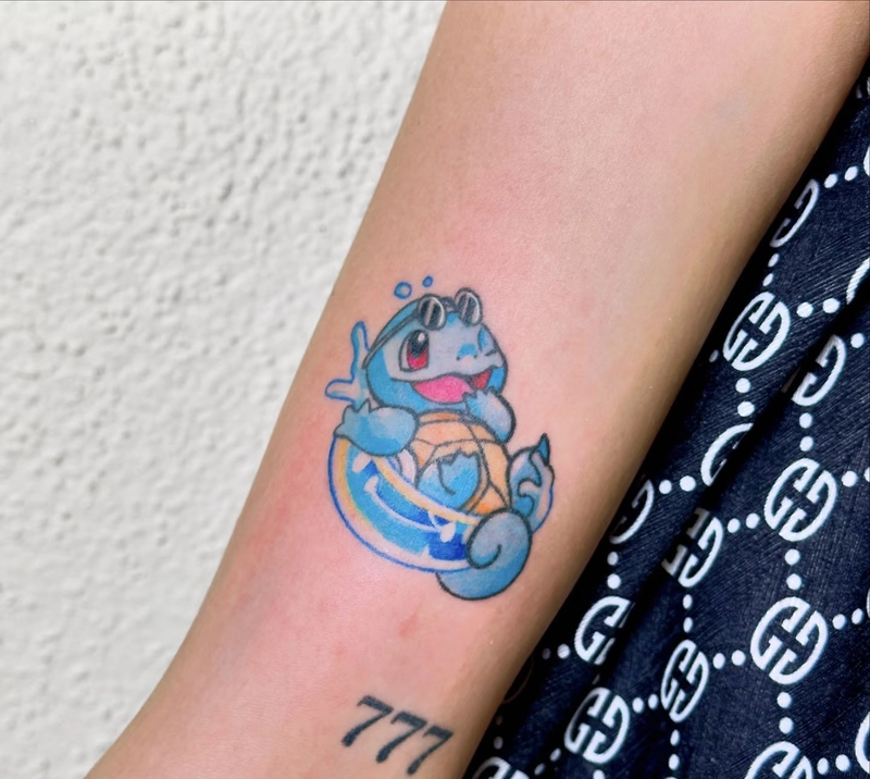 hình xăm rùa phong thủy giúp giữ năng lượng tích cực quanh mình