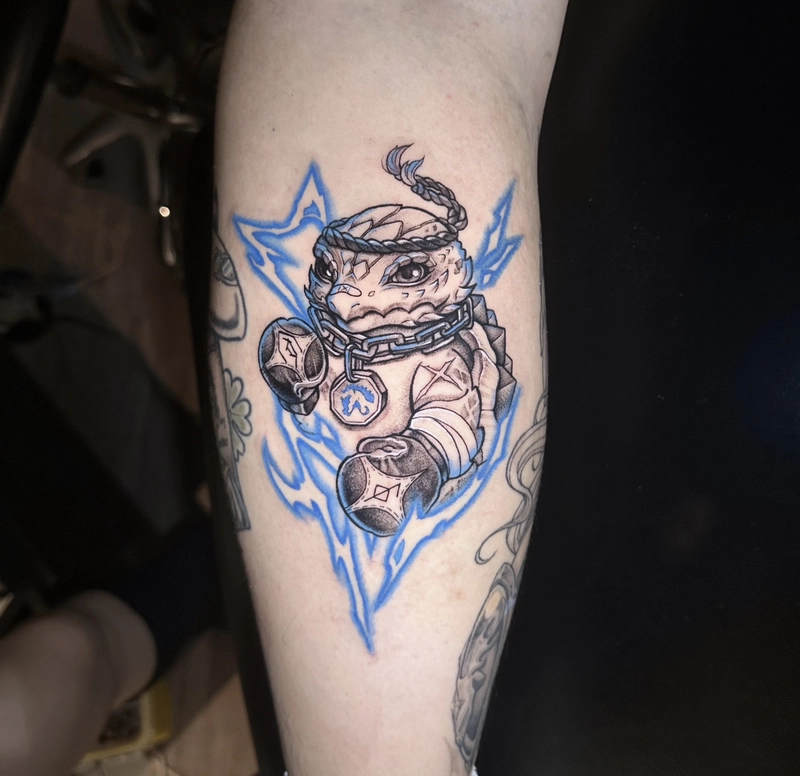 hình xăm rùa phong thủy phù hợp với người yêu sự ổn định