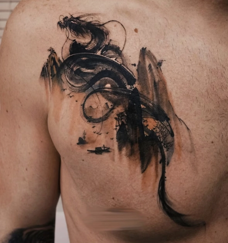 mẫu hình xăm ngầu cho nam đẹp