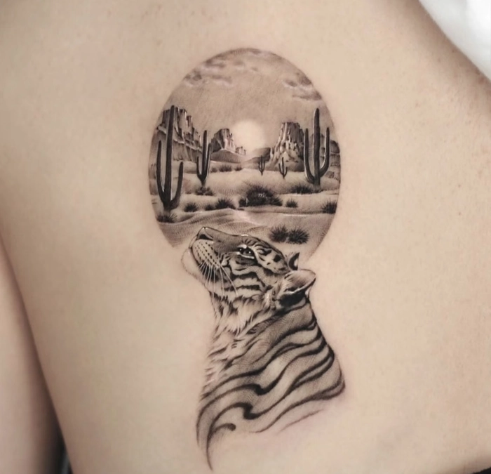 mẫu hình xăm phong thủy đẹp được thiết kế tinh tế và ý nghĩa