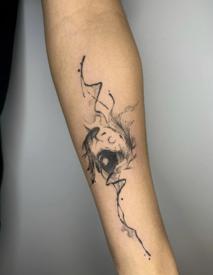 mẫu hình xăm phong thủy đẹp phù hợp với người yêu thích văn hóa Á Đông