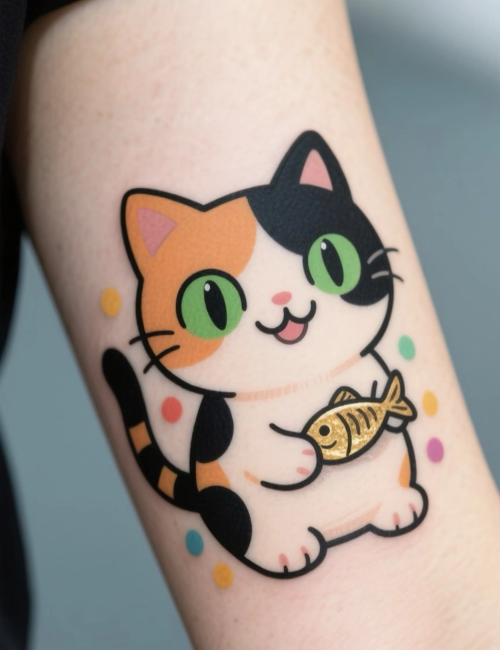 mẫu hình xăm phong thủy đẹp thể hiện tinh thần hướng thiện và tích cực