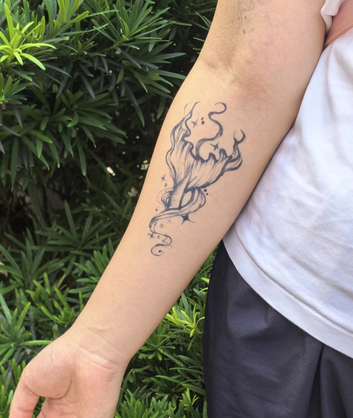 mẫu hình xăm phong thủy đẹp tượng trưng cho niềm tin và hy vọng