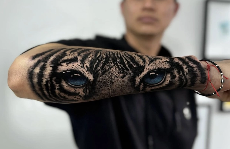 mẫu xăm hình cho nam đẹp kín tay