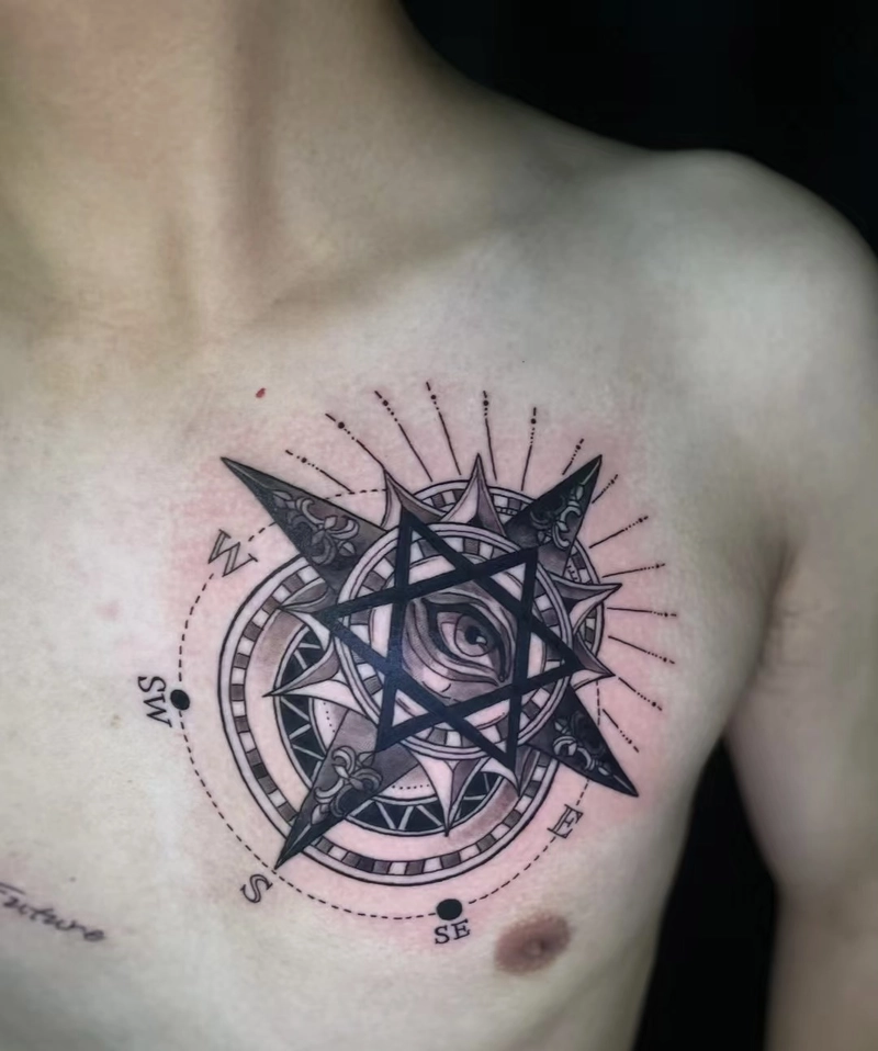 mẫu xăm hình ngầu cho nam