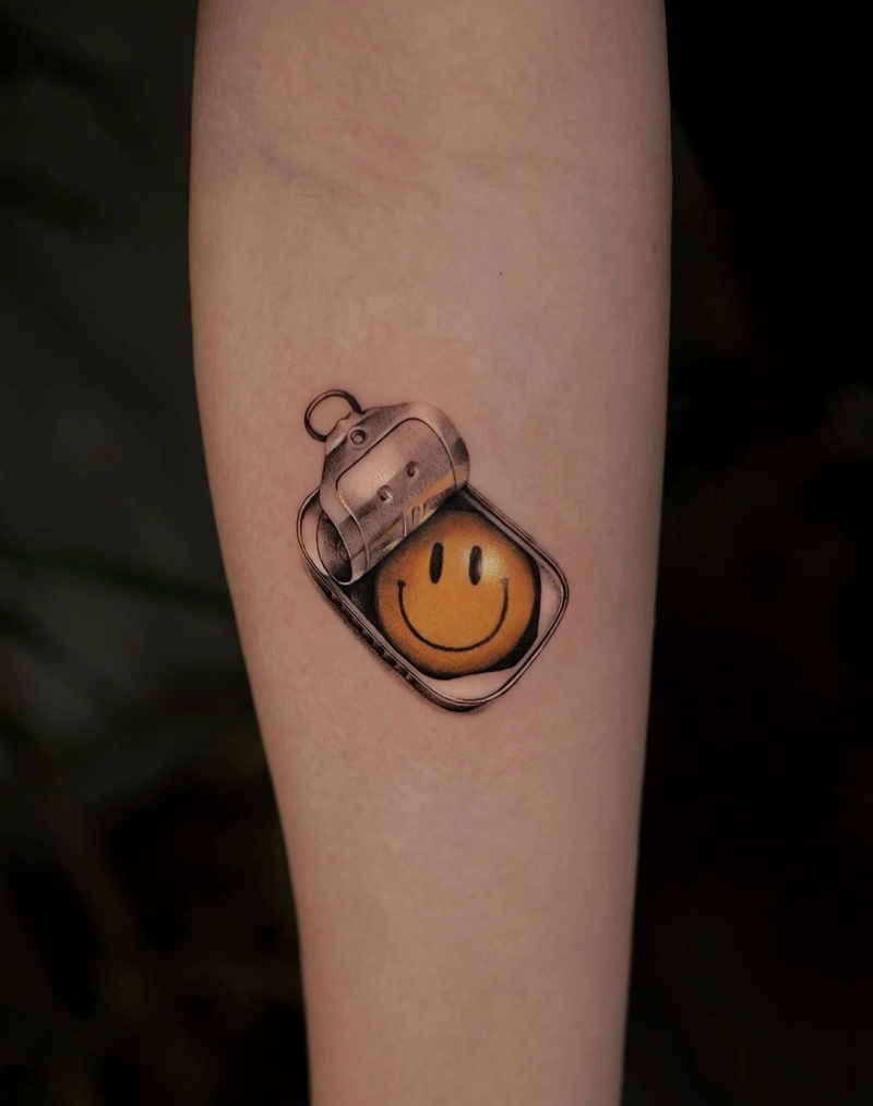 những hình xăm nam mini mặt cười những hình xăm nam mini mặt cười