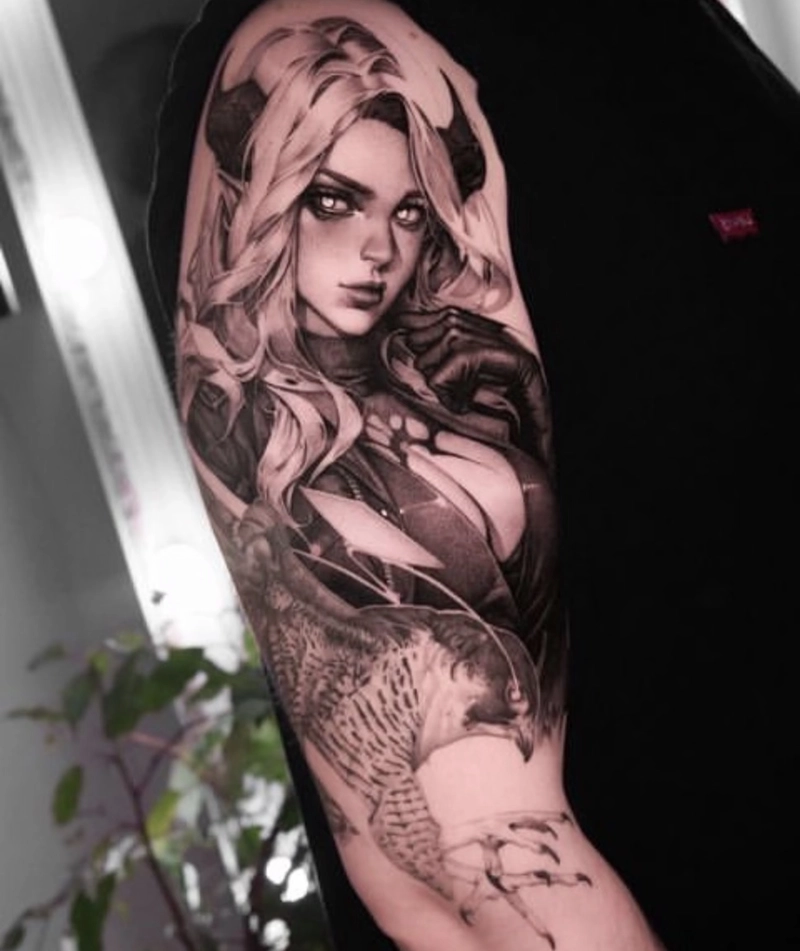 xăm hình đẹp cho con trai