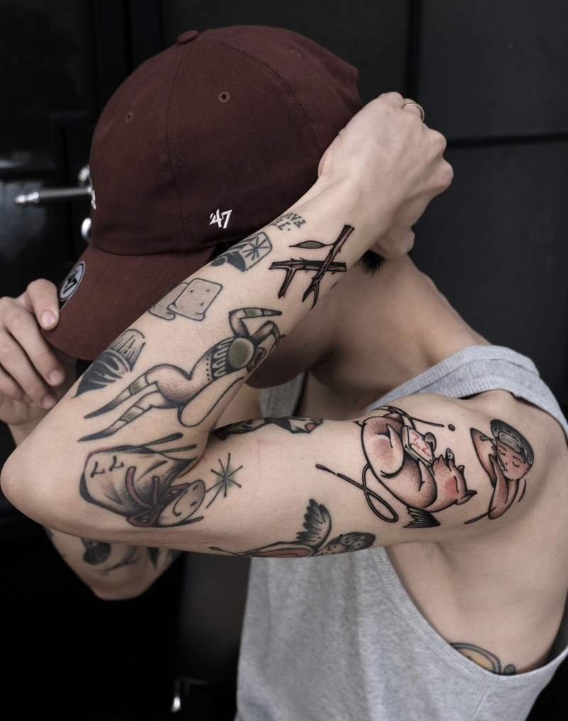 xăm hình đẹp ở tay cho nam xăm hình đẹp ở tay cho nam