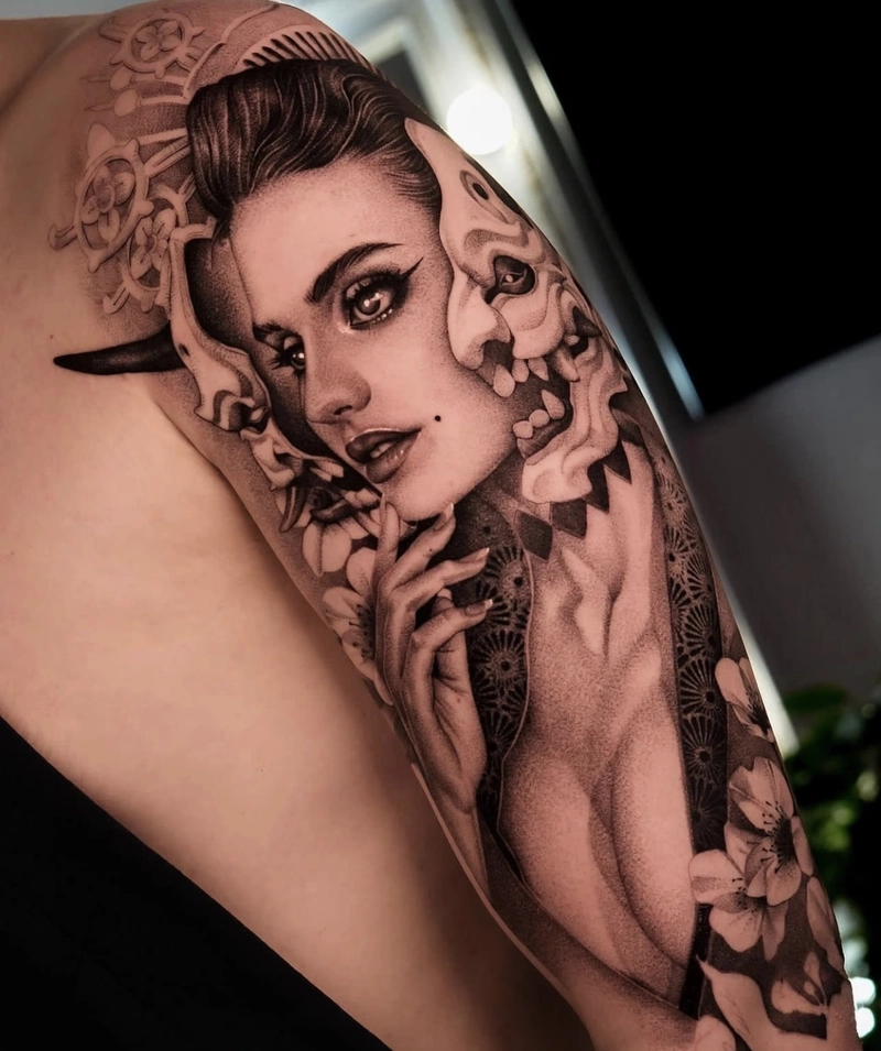 xăm hình đẹp ở tay cho nam