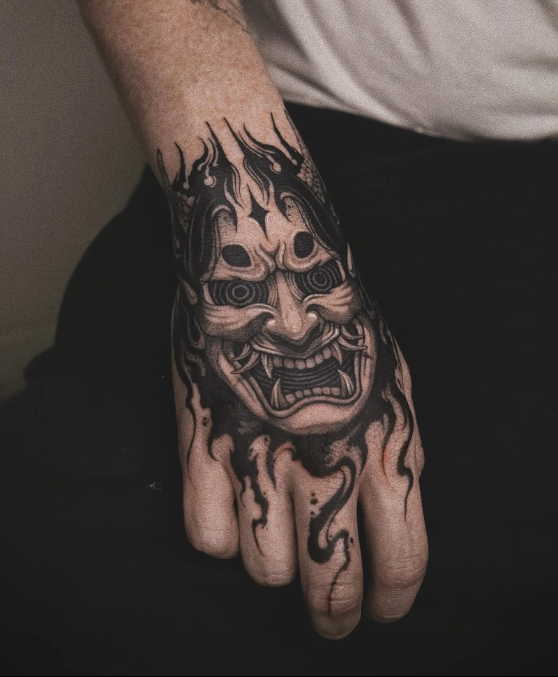 xăm hình ở tay cho nam mặt quỷ xăm hình ở tay cho nam mặt quỷ